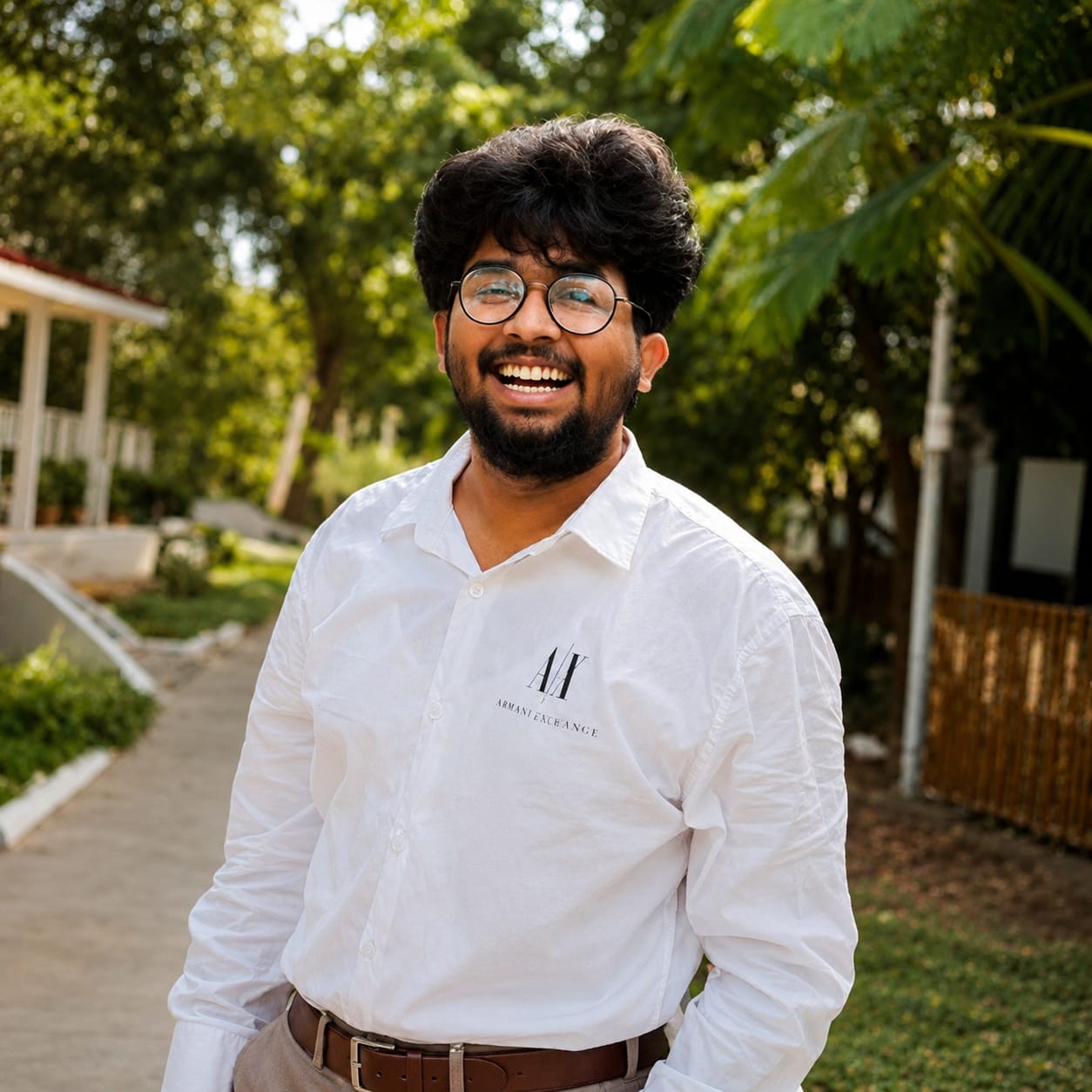 Portrait of Tharun Katikireddy